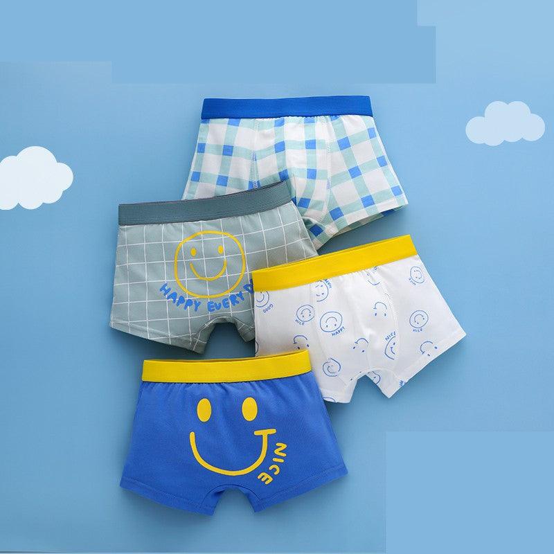 Boys No Butt Cotton Boxer Briefs