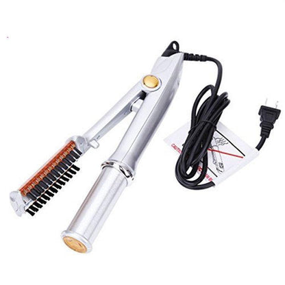 Automatic curling iron hair straightener for wet and dry hair