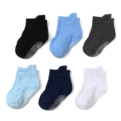 Children's Non-slip Glue Floor Socks