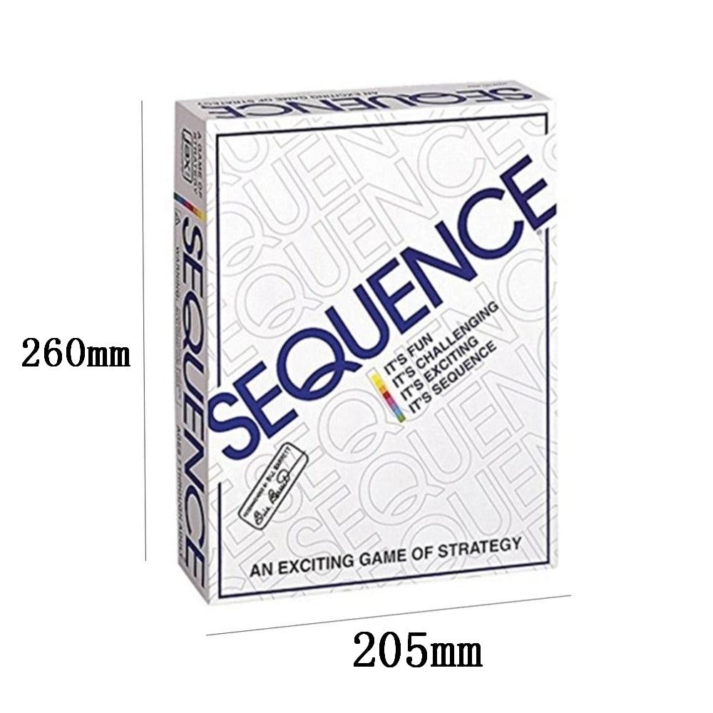 Party game English sequence fans board game fancy backgammon