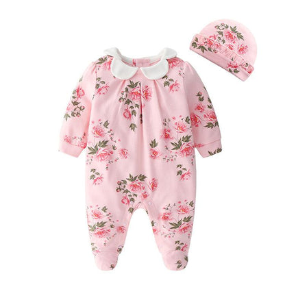 Infant Clothing Spring And Autumn Girls Jumpsuit