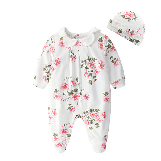 Infant Clothing Spring And Autumn Girls Jumpsuit