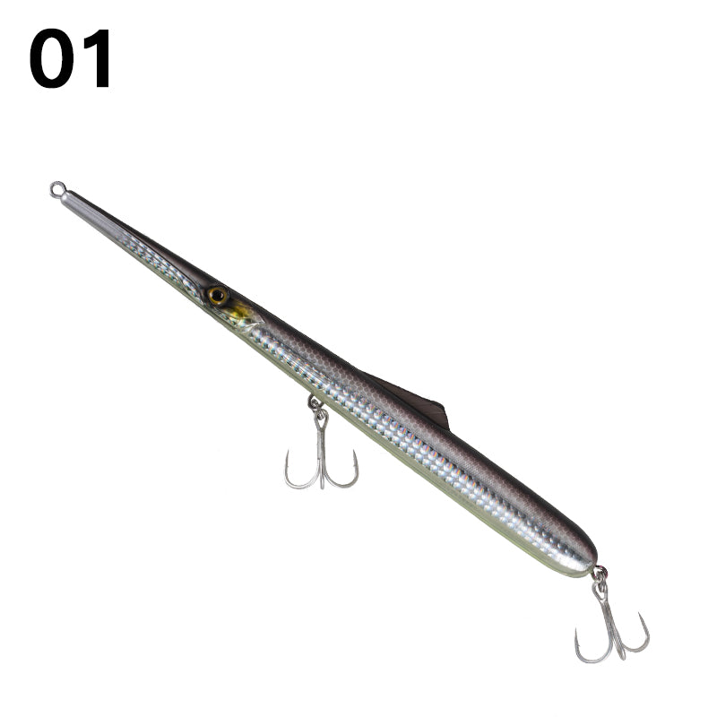 Needle Fishing Lures Stickbait Pencil Hard Baits Good Action Wobblers Skipping Garfish Sphyraena Pesca