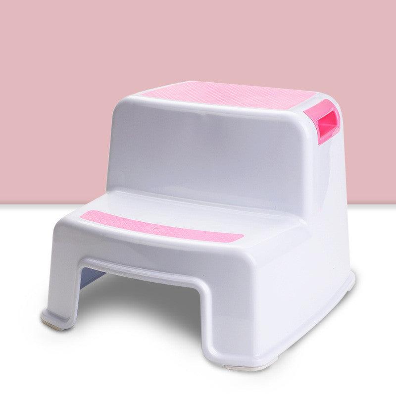 Ladder Step Stool For Baby Washbasin In Bathroom