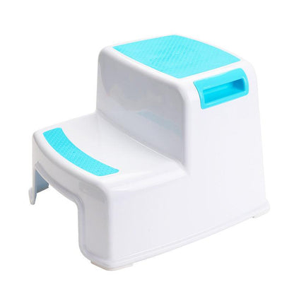 Ladder Step Stool For Baby Washbasin In Bathroom