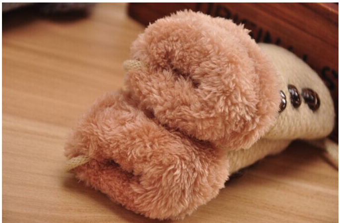 Children'S Gloves Winter New Boys Warm Baby Bag Refers To Children Plus Velvet Thick Knitted Woolen Gloves