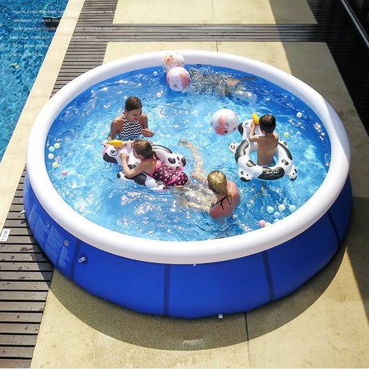 Home inflatable swimming pool