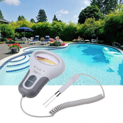 Swimming pool water quality tester