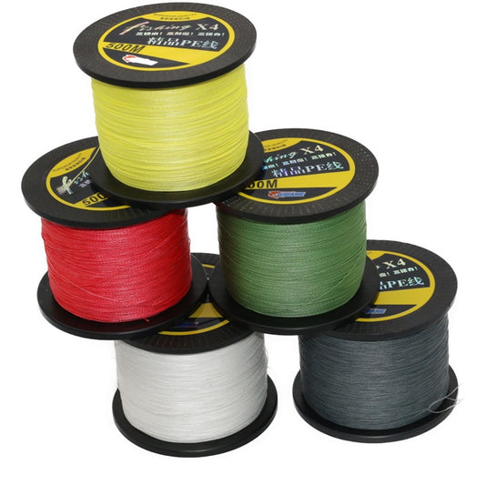 Strong pull fishing line