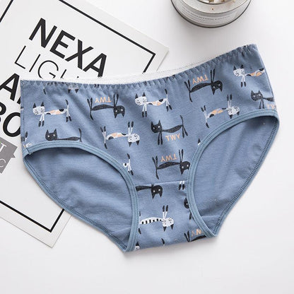 Printed girly panties