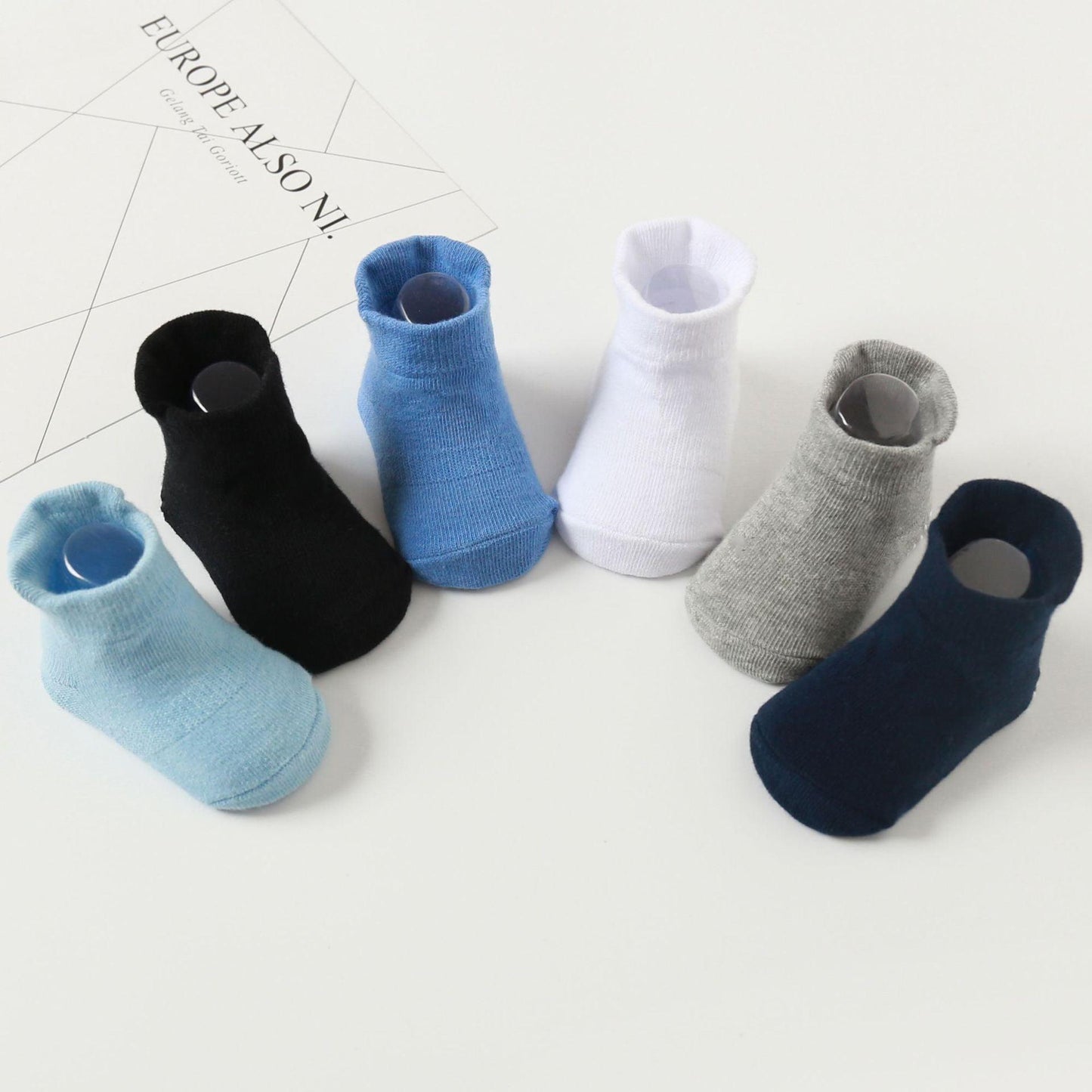 Children's Non-slip Glue Floor Socks