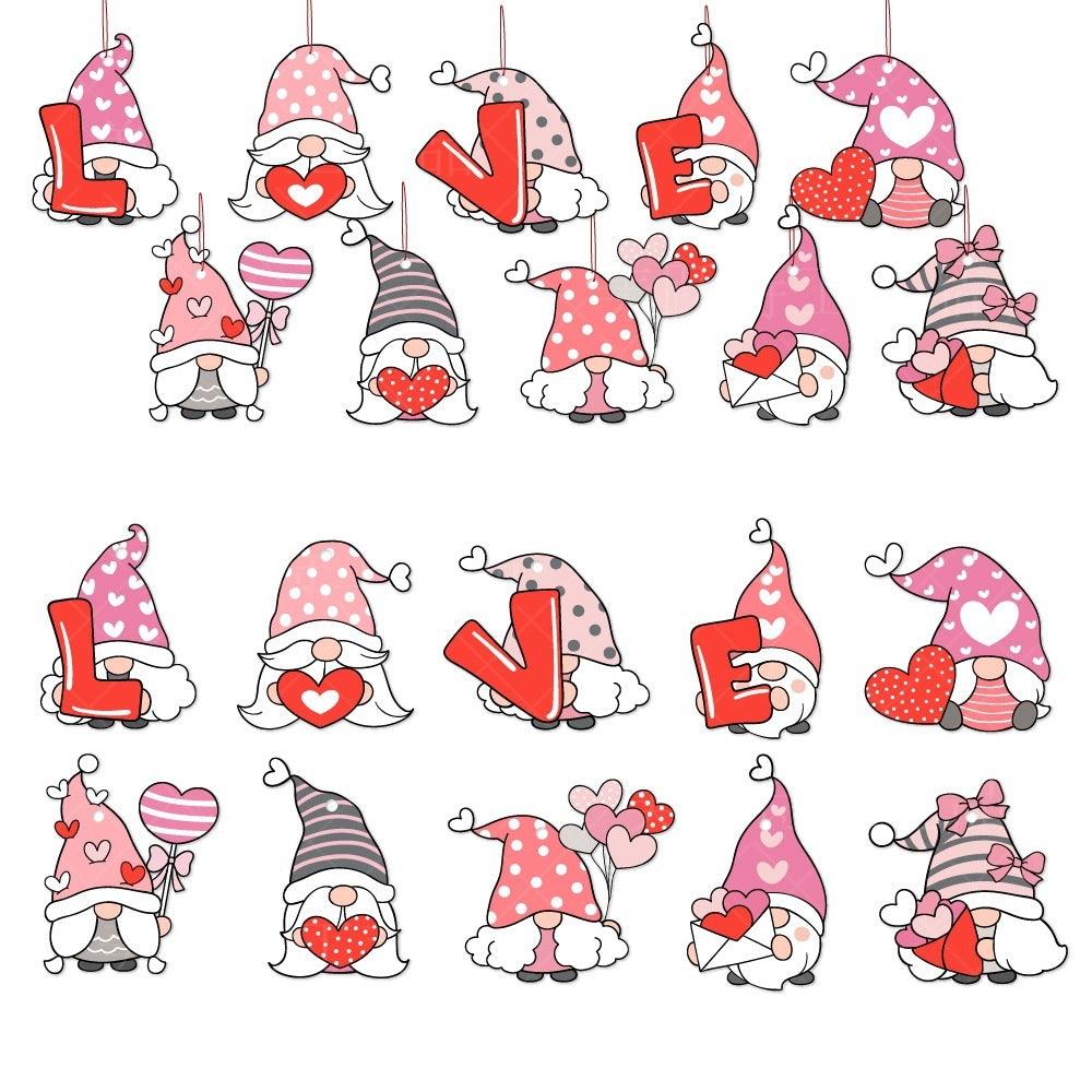 Valentine's Day Decoration Paper Ornaments