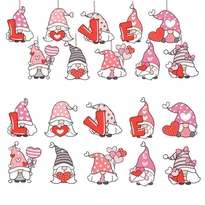 Valentine's Day Decoration Paper Ornaments