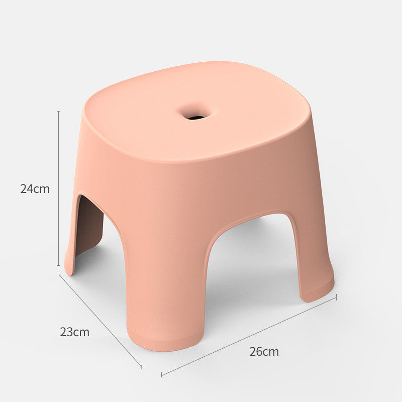 Household bathroom row stool plastic stool