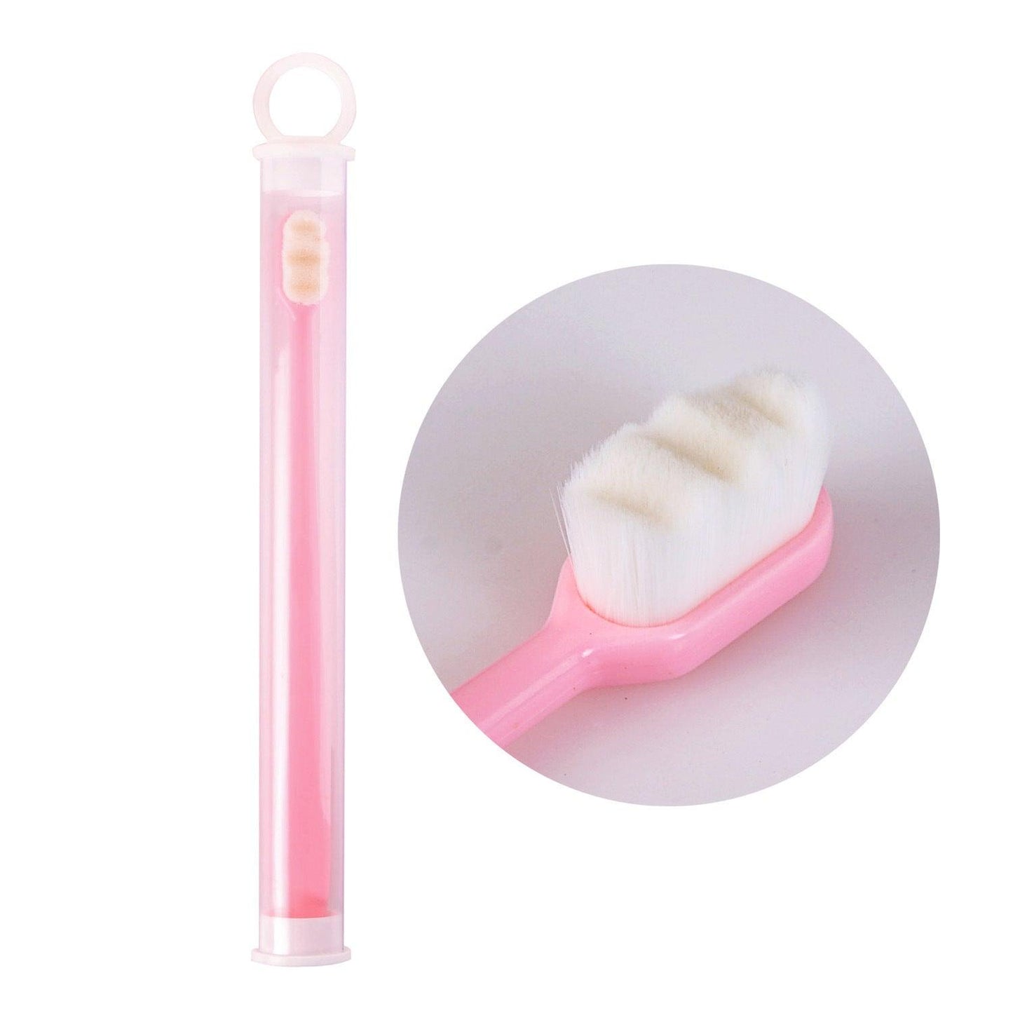 Ultra-fine Toothbrush Super Soft Bristle Deep Cleaning Brush Portable For Oral Care Tools Teeth Care Oral Cleaning Travel