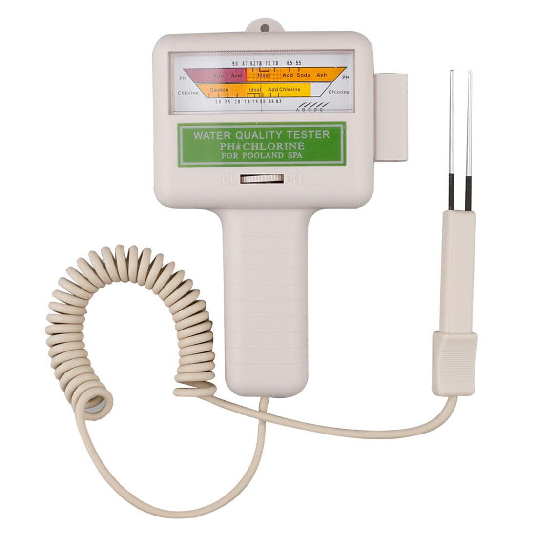 Swimming pool water quality tester