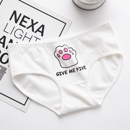 Printed girly panties