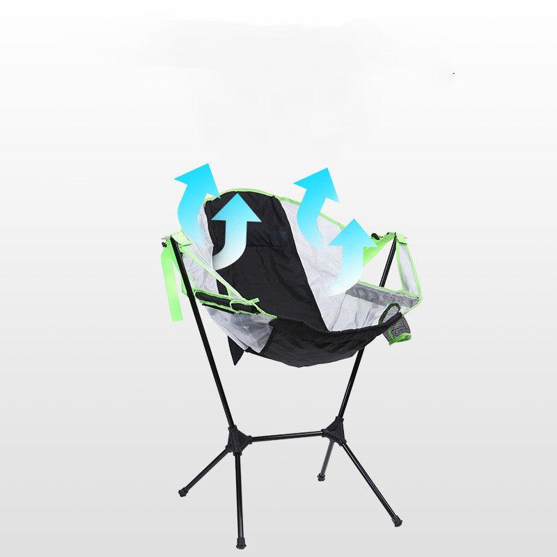 Moon Folding Outdoor Rocking Chair