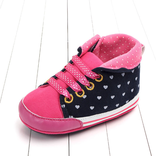 Baby high-top toddler shoes