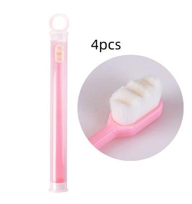 Ultra-fine Toothbrush Super Soft Bristle Deep Cleaning Brush Portable For Oral Care Tools Teeth Care Oral Cleaning Travel