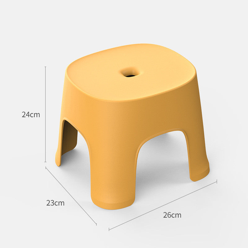 Household bathroom row stool plastic stool