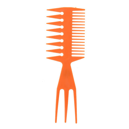 Hair Salon Hairdresser With A Set Of Ten Combs