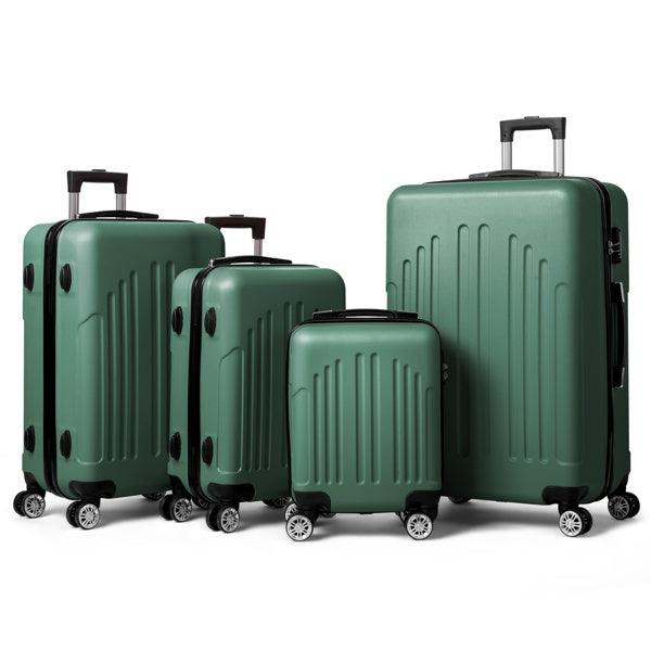 Vertical Stripe Four In One Suitcase