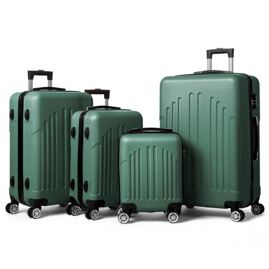 Vertical Stripe Four In One Suitcase