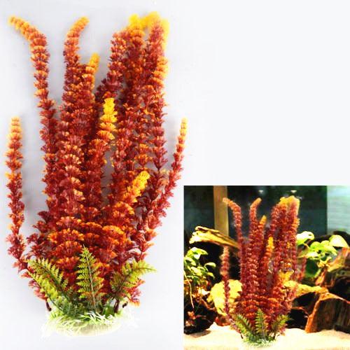 Aquarium fish tank ornament simulation plant