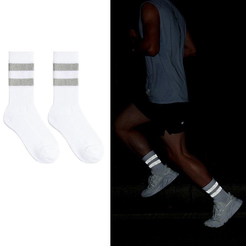 Middle and high tube fitness cotton socks