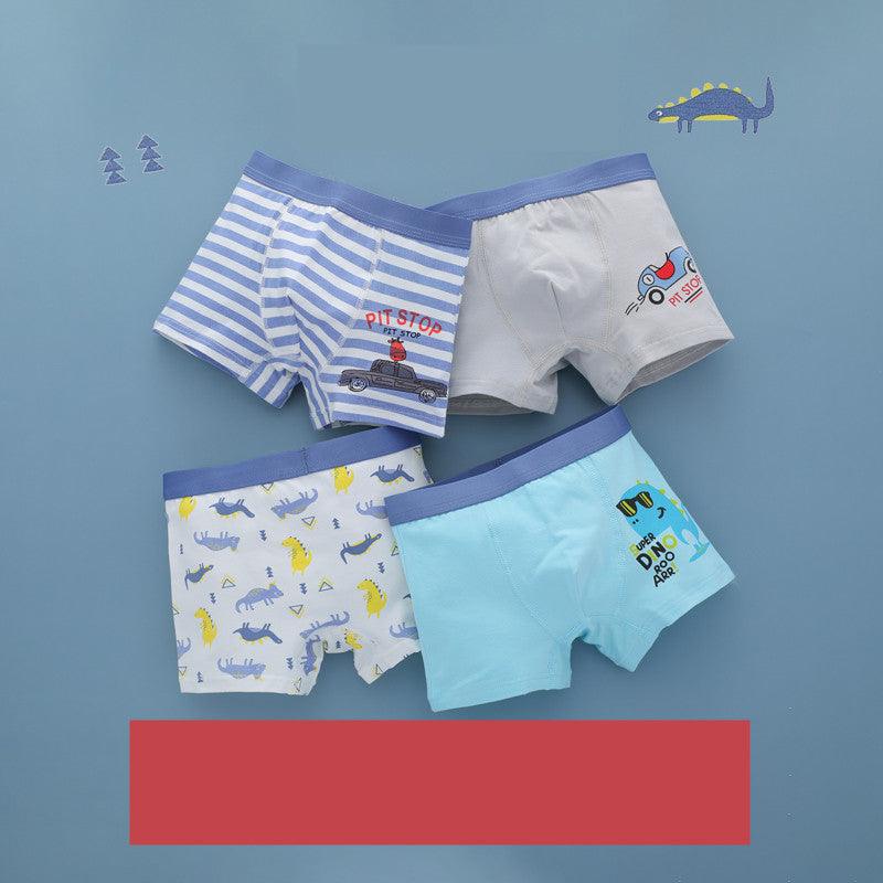 Boys No Butt Cotton Boxer Briefs