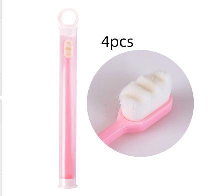 Ultra-fine Toothbrush Super Soft Bristle Deep Cleaning Brush Portable For Oral Care Tools Teeth Care Oral Cleaning Travel