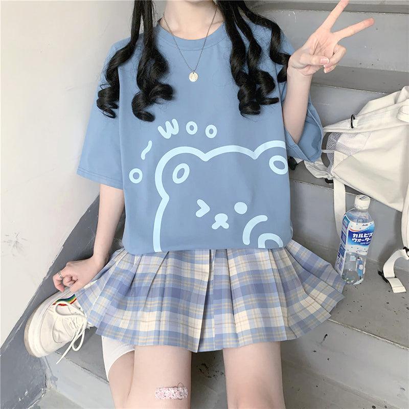 Girls Summer Uniform Short Skirt Suit