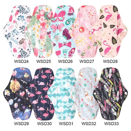 Washable Sanitary Menstrual Cloth Pads