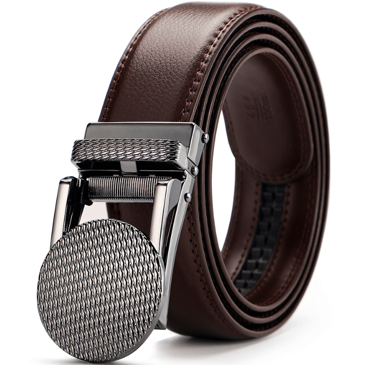 Adjustable Holeless Leather Belts