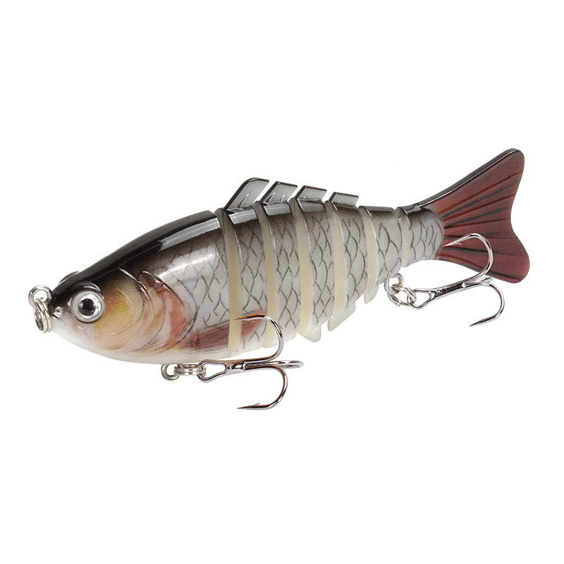 Plastic 7-section Fishing Lure Sea Fishing Lure