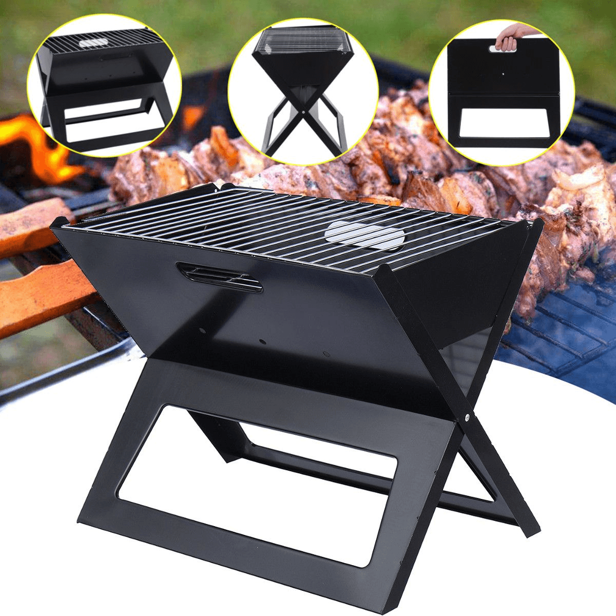 Outdoor barbecue grill