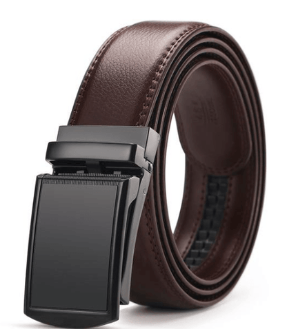 Adjustable Holeless Leather Belts