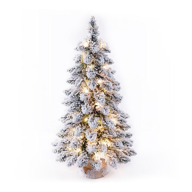 Christmas Small Flocking Tree Mini Christmas Tree