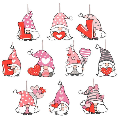 Valentine's Day Decoration Paper Ornaments