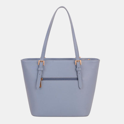 David Jones PU Leather Tote Bag