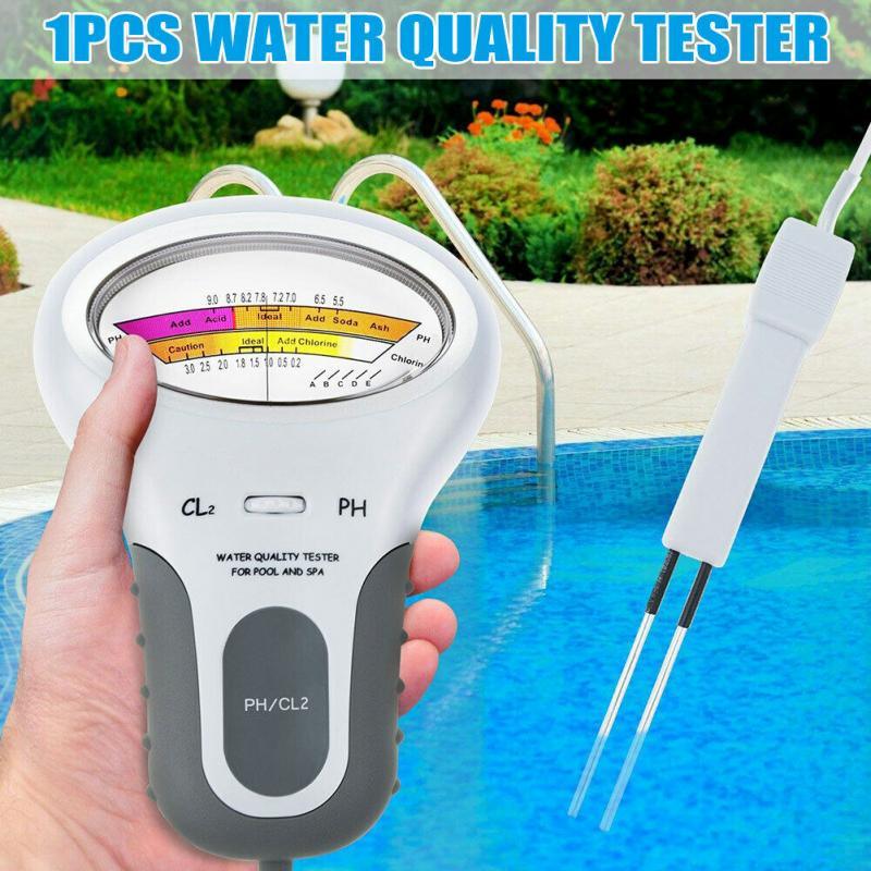 Swimming pool water quality tester