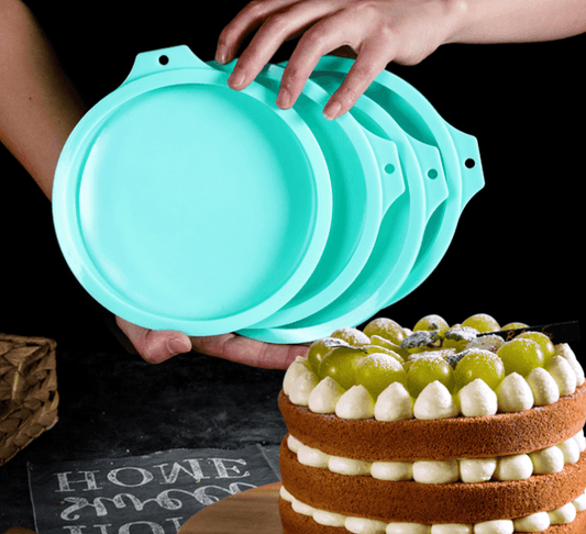 Silicone chiffon cake molds