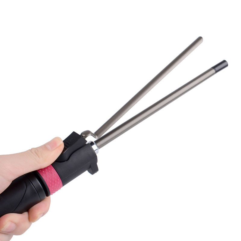 Rotating curling iron