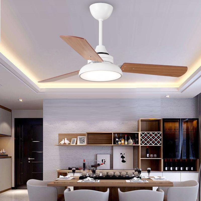 Nordic Ceiling Fan Lights Children's Quiet Chandelier Dining Room