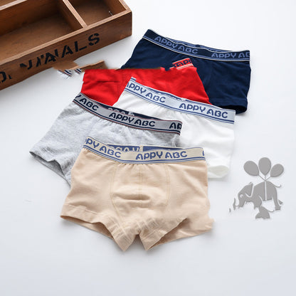 Children's Underwear Boys Baby Cotton ABC Letters 5
