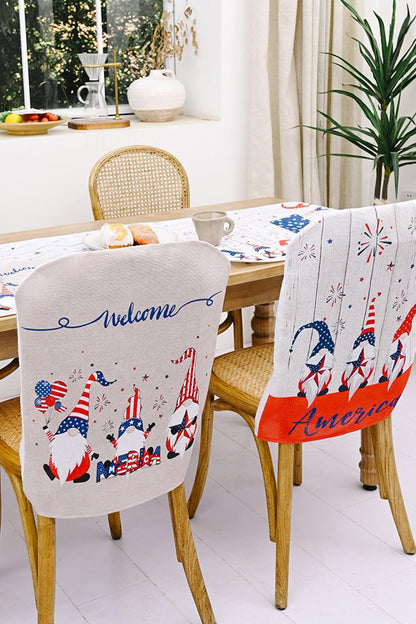 2-Piece Independence Day Chair Covers