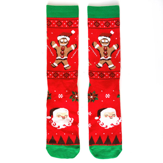 New Christmas Men Socks 2023 New Year Funny Christmas Tree