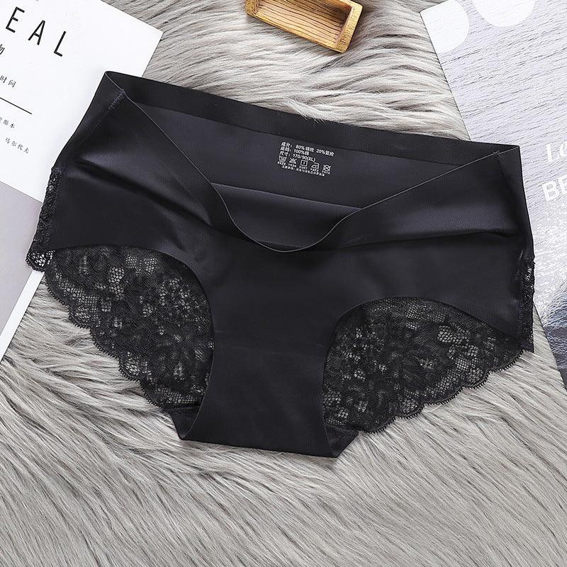 Lace Briefs Summer Air-Permeable Hip-Lifting Briefs Women