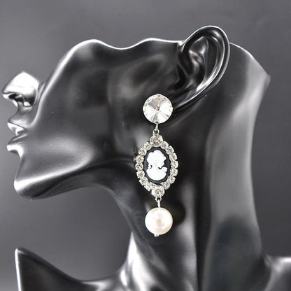 Vintage Baroque Court Earrings For Women